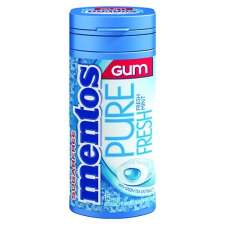 Mentos ,fresh,mint,gum,10ct