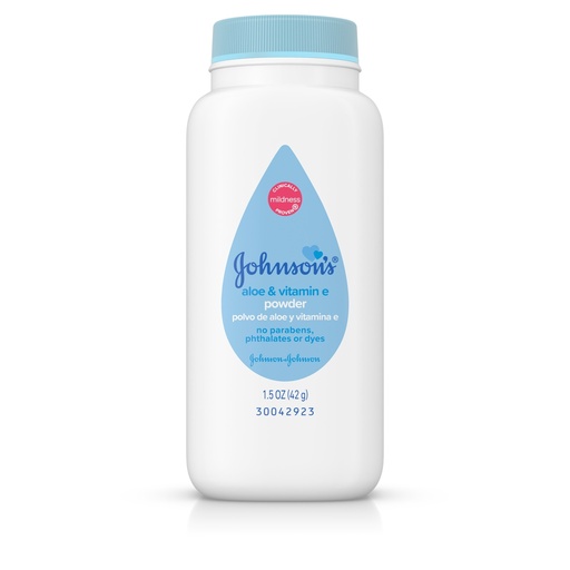 Baby Powder Soothing Aloe & Vitamin E 12ct