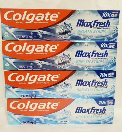 Colgate Max Fresh Toothpaste 6ct