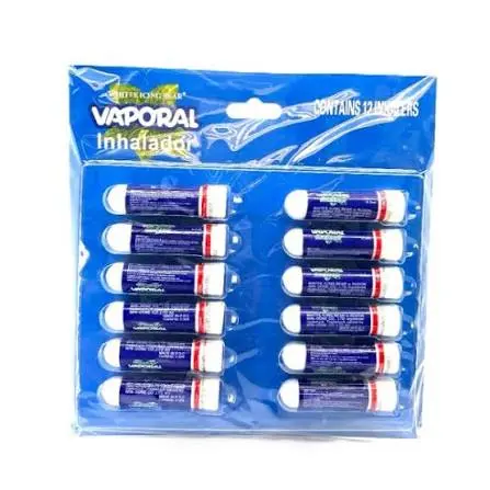 Inhaler 12ct white icing bear