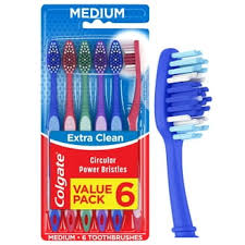 Colgate Medium Toothbrush 6ct