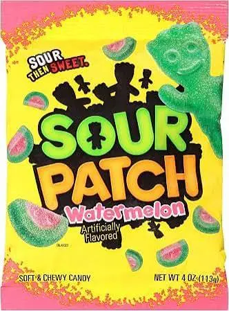 Sour Patch watermelon peg Bag 12 ct