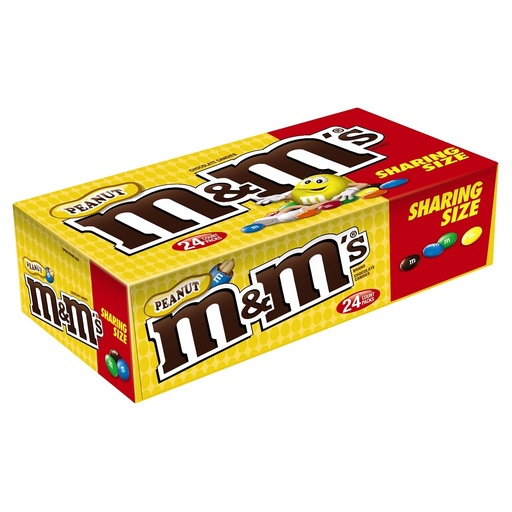 M&Ms Peanuts Share Size 24ct