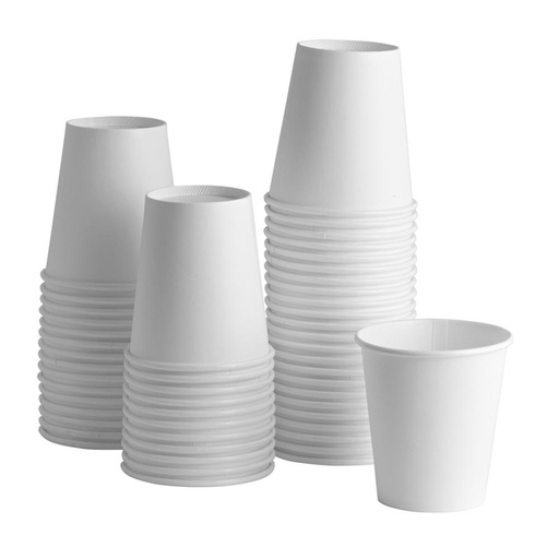 Plain White Hot Paper Cup 16oz 