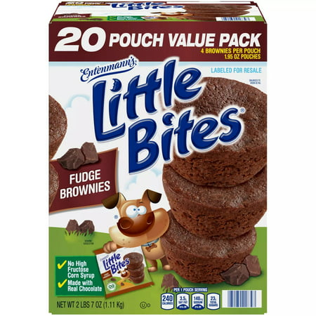 Little Bites Fudge Brownies (20 Count)