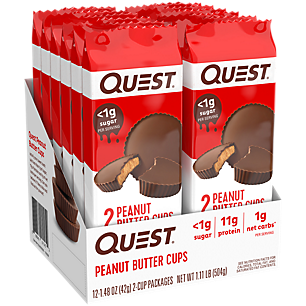 Quest Nutrition Peanut Butter Cups 12ct 