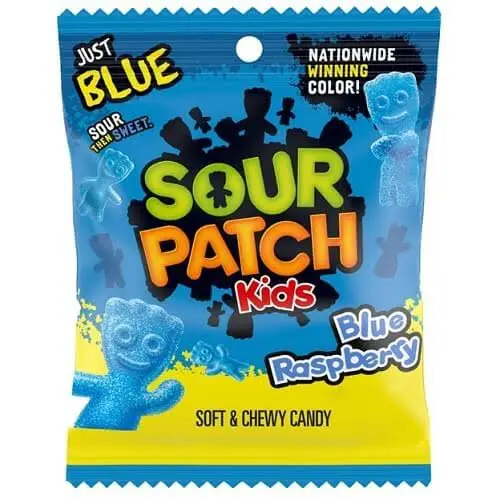 Sour Patch Peg Bag BlueRasberry 12ct