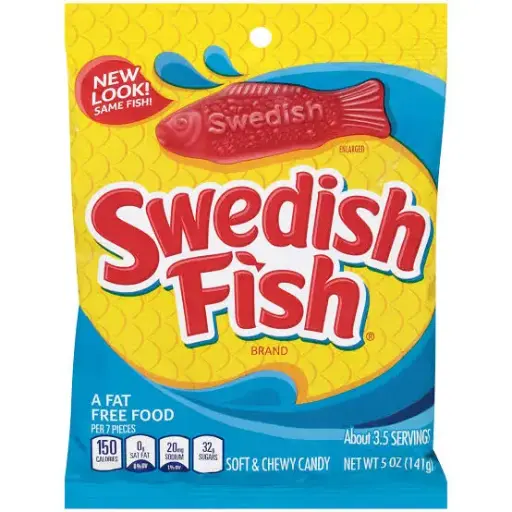 Swedish Fish Peg Bag 12ct
