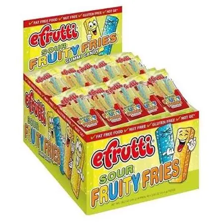 Sour Fruity Fries Gummies 48ct