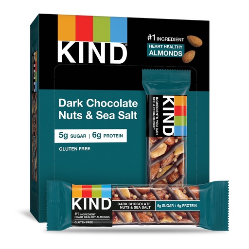 Kind Dark Chocolate Nuts & Sea Salt 