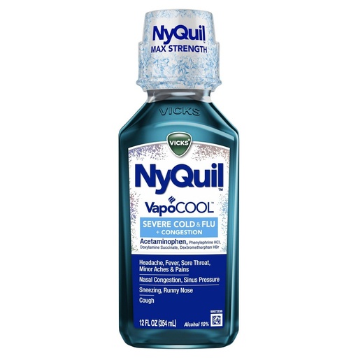 Nyquil Vapocool 12.0 Oz Max Strength