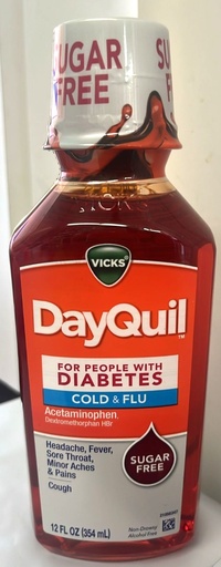 DayQuil Sugar Free 12oz 
