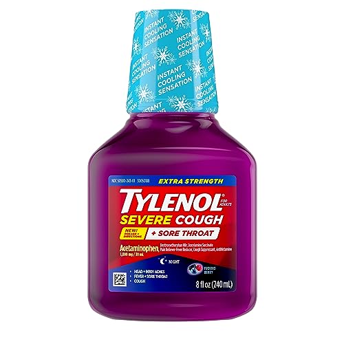 Tylenol Severe Night Liquid, 8 OZ