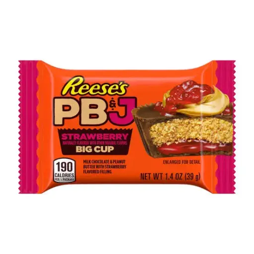Reese S BigCup Pb & Jelly Strawberry
