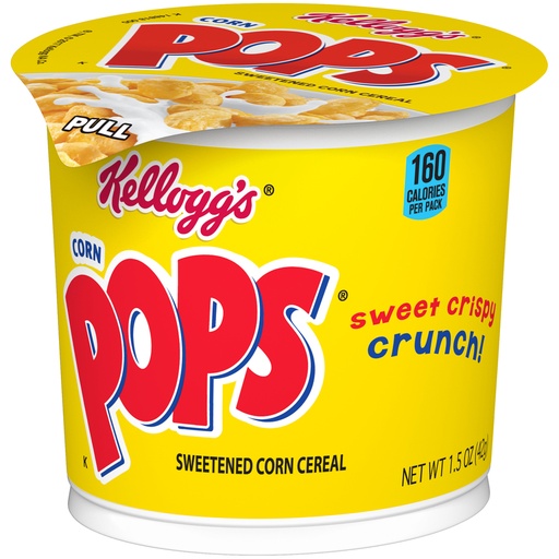 Corn Pops Cereal Cup  6 Count