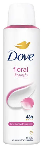 Dove Spray Floral Fresh 6Ct