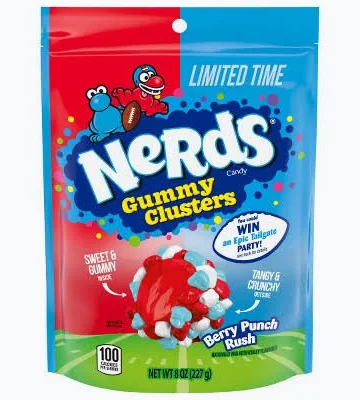 Nerds Clusters Gummy Berry Punch