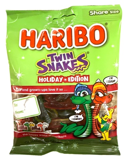 Haribo Twin Snakes 5 Oz