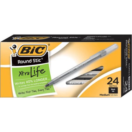 BIC Pens Black  24-Count