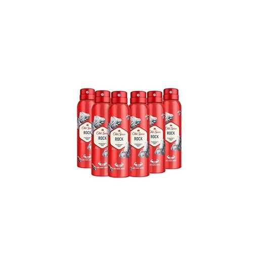 Old Spice Rock Spray 150 Ml, Pack of 6
