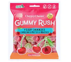 Gummy Rush Fizzy Cherries