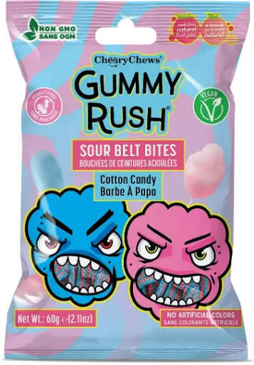 Gummy Rush Sour Cotton Candy