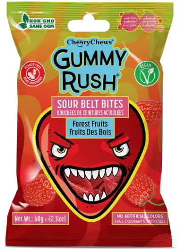 Gummy Rush Sour Forest Fruits