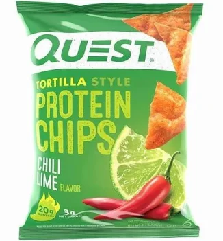 Quest Chili Lime Tortilla Protein Chips 8CT - 1.1OZ