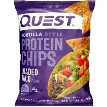 Quest Loaded Taco Tortilla Protein Chips 8CT - 1.1OZ