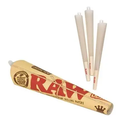 Raw Organic Cone 3PK