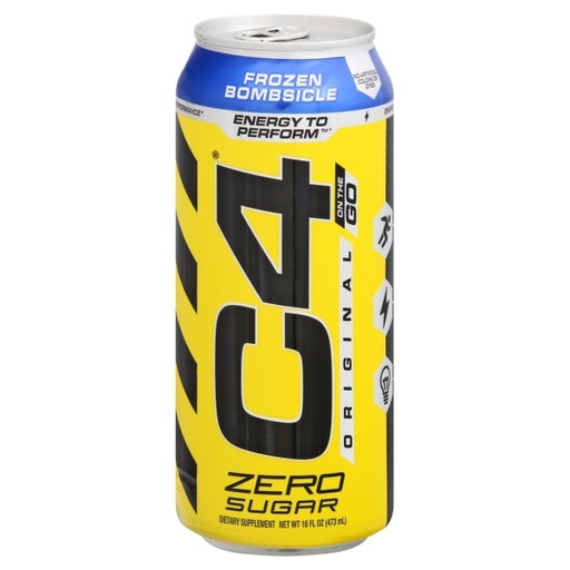 C4 Energy Frozen Bombsicle, 16 Oz