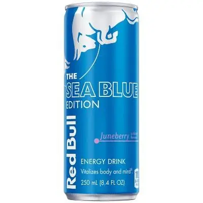 Red Bull 8oz The sea Blue edition