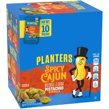 Planters Spicy Cajun Pistachio 10CT