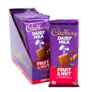 Cadbury Dairy Milk Fruit Nut 18CT