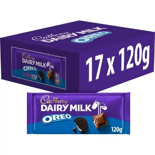 Cadbury Dairy Oreo 17CT
