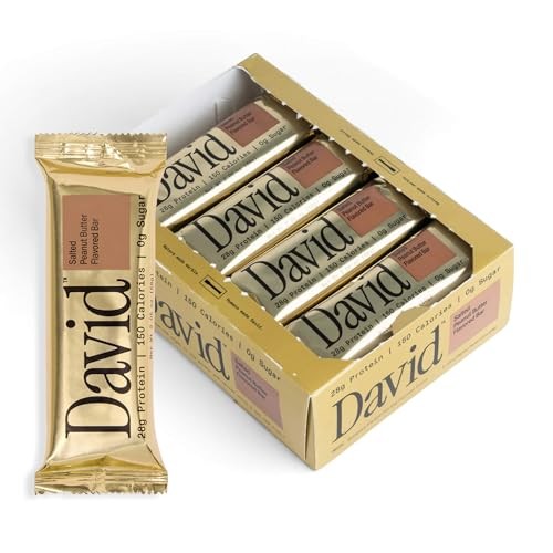 David Salted Peanut Butter 12ct