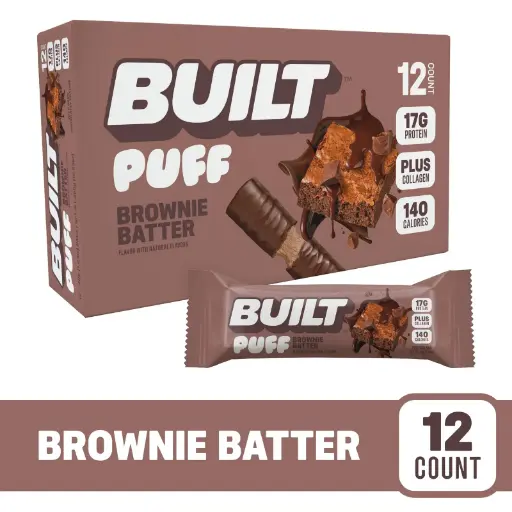 Built Puff Brownie Batter 12CT