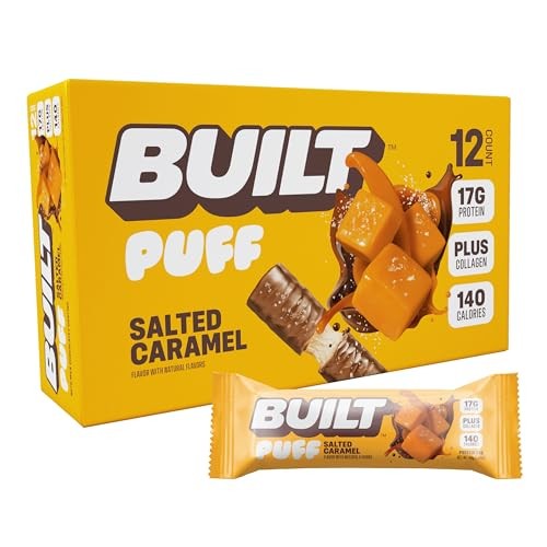 Built Bar Salted Caramel 12 Count