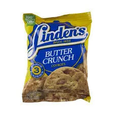 Lindens Butter Crunch Cookies 45CT