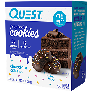 Quest Frosted Chocolate Cake - 8ct