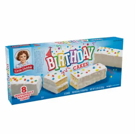 Little Debbie birthday Cakes 6CT