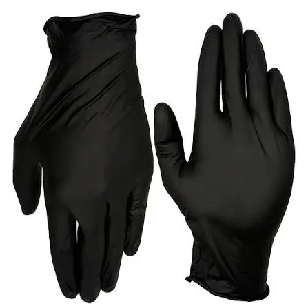 Black Gloves 100 Pair