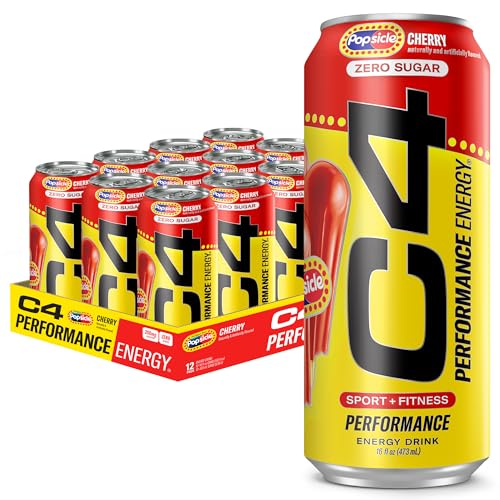 C4 Cherry Popsicle 12 Pack 16oz 