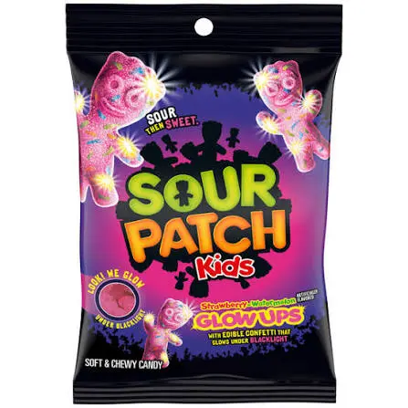 Sour Patch Glow Ups 7OZ 12CT