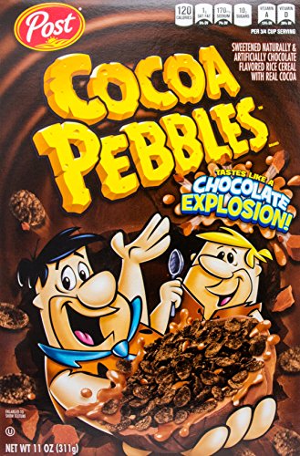 Cocoa PEBBLES Breakfast Cereal 1Pcs