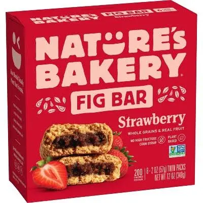 Nature Bakery Fig Strawberry 12CT