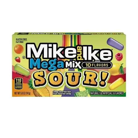 Mike & ike Sour Mix Theater 12CT