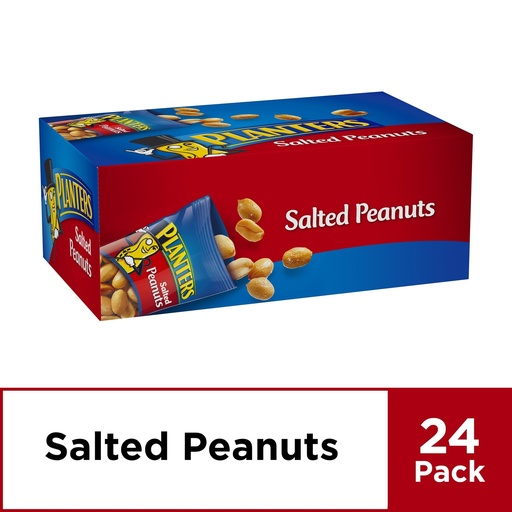 Planters Salted Peanuts 24CT 1Oz