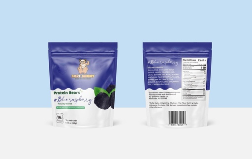 Protein Gummy Bears BlueRAS 6CT 2.21OZ