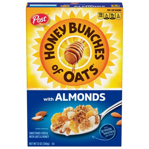 Honey Bunch Oats with Almonds Cereal 1PC